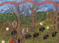 Image 2 of "Autumn Nap" Signed 8.5x11 Print