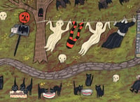 Image 3 of "Autumn Nap" Signed 8.5x11 Print