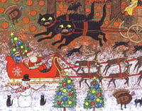 Image 2 of "Changing Of The Season" Original Acrylic Painting