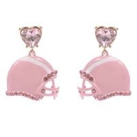 Football Princess Earrings 