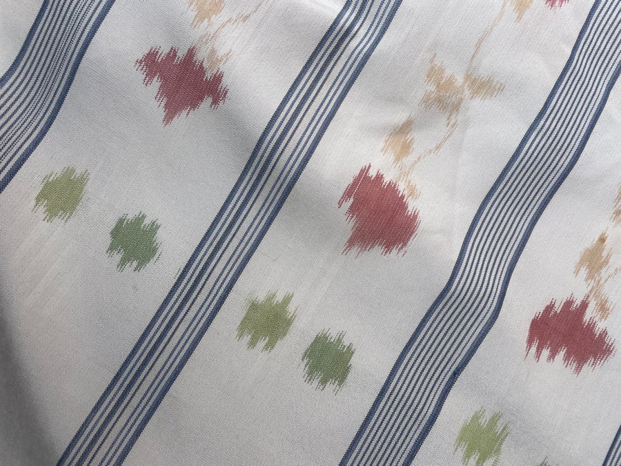 Image of Handwoven & Hand Painted Silk Cloth
