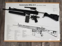 Image 1 of Original Gewehr G3 Exploded View Scroll