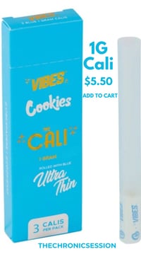 Image 2 of VIBES x Cookies The Cali  1 Gram Pre-Rolled Cone