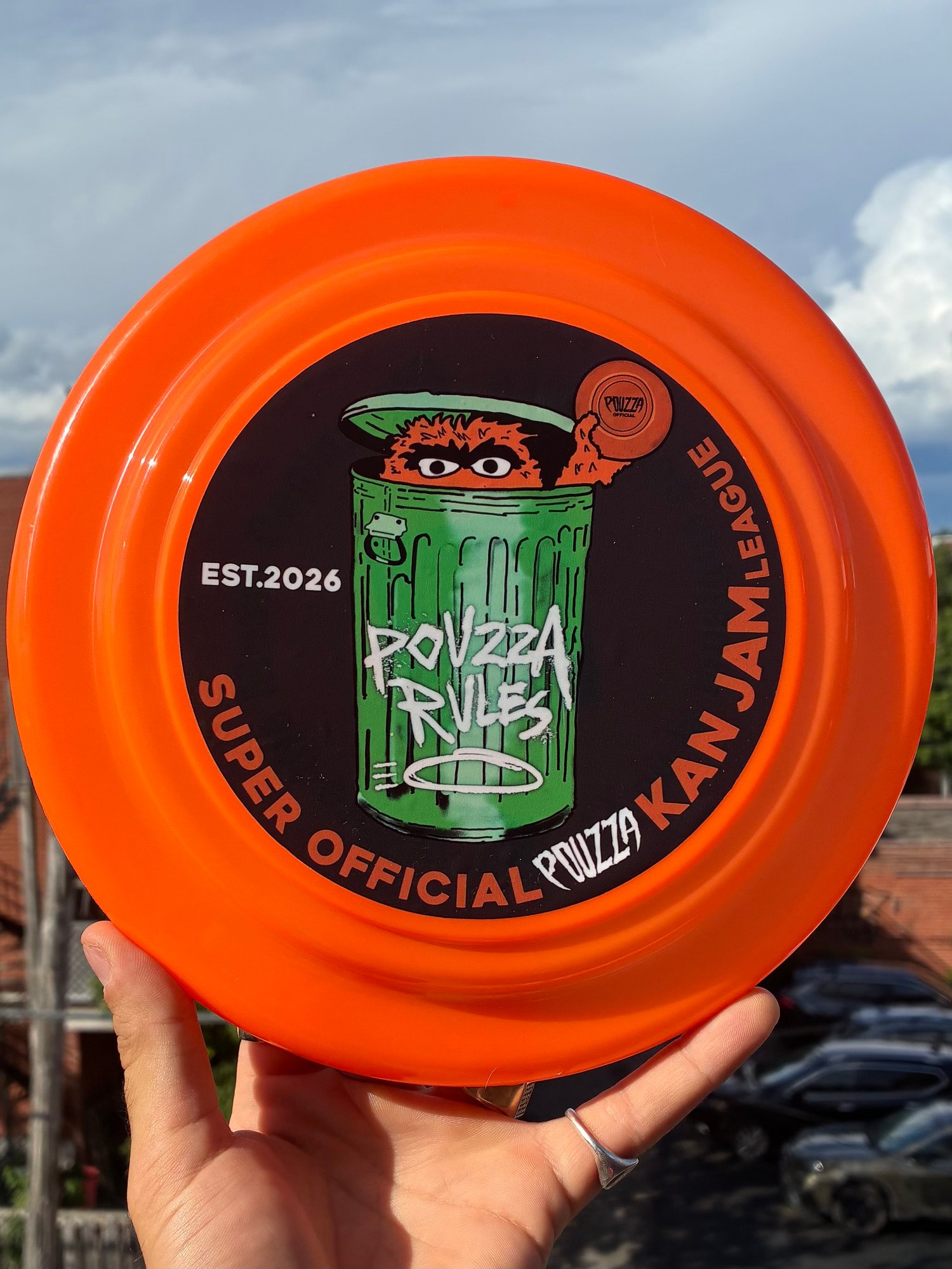 Image de Frisbee  Pouzza " Super Official Kan Jam League" Disque Volant
