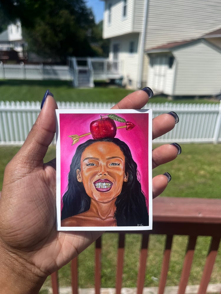 Image of “Apple of his eye” sticker