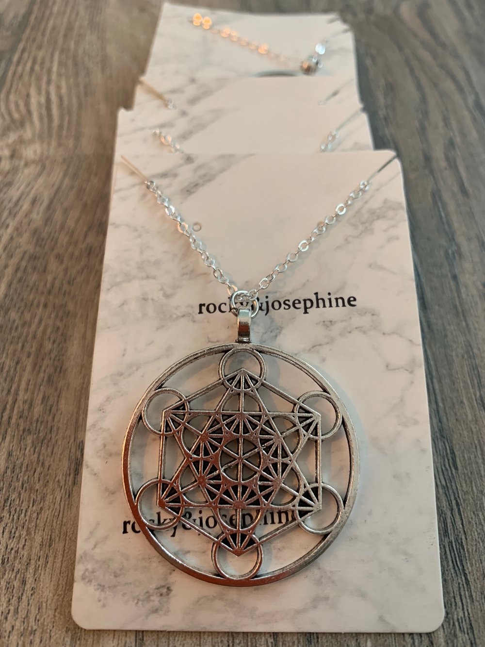 Image of Reiki Charged Metatron's Cube Heart Healer