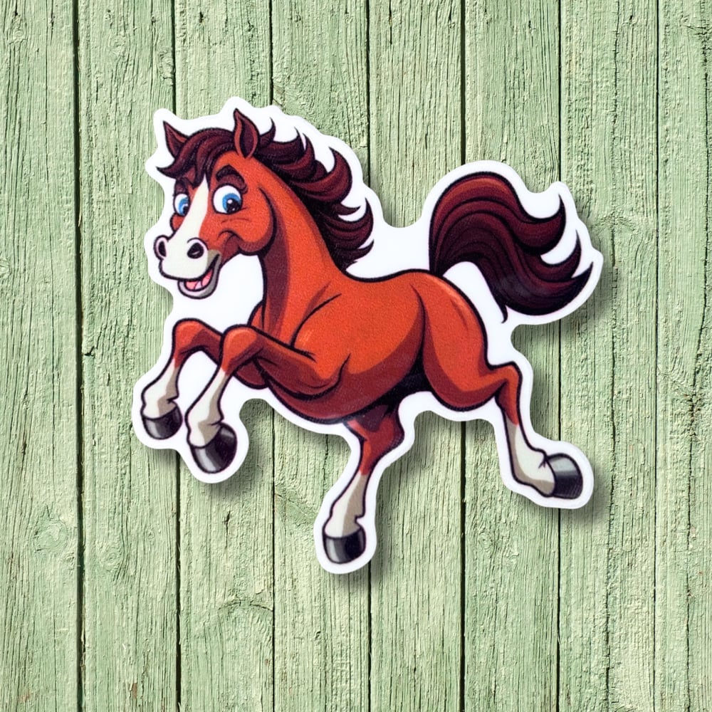 Image of "Fiesty Pony" Temporary Tattoo