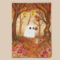 Carte forêt d’automne