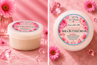 Image 2 of Squalane-Infused Shea Butter Cream 10oz✨🌸