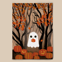 Carte la forêt de Mr Ghost