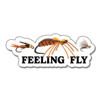 Feeling Fly Sticker
