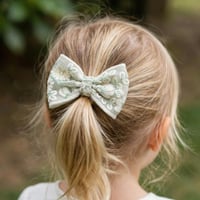 Image 2 of Blue Embellished Bow