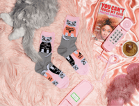 Image 4 of Future is Feline Crew Socks