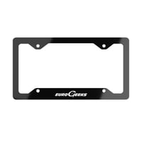 Image 1 of euroGeeks Metal License Plate Frame