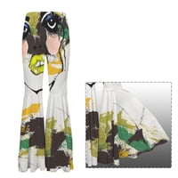 Image 3 of ABSTRACT FACE HAUTE PANTS
