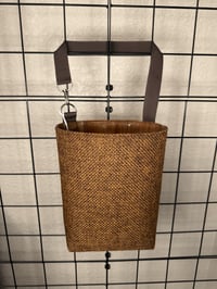 Brown Upholstery Car Trash Bag CTB064