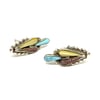 Zuni Stud Earrings (Flowering Arrow)