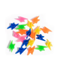 Image 5 of Fluorescent bicycle wheel clips