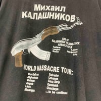 Image 2 of AK47 World Massacre Tour Late 90s/Y2K XL