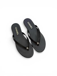 Image 1 of Leather flip flops