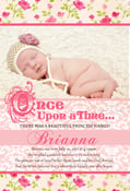 Image of Fairy Tale Birth Announcement