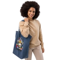 Image 3 of Turn It Up Organic Denim Tote Bag