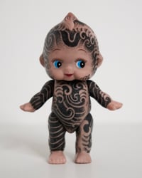 Image 2 of Kewpie bodysuit free machine tattooed 