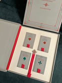Fac similé vintage, numéroté, coffret de cartes, reproduction de cartes du XVIIIeme siècle!