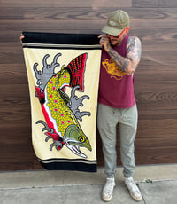 Limited Brook Trout Beach Towel