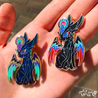 Image 2 of VITRALI PINS (CLASSIQUE BLEU ROI)