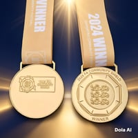 In STOCK ** FA COMMUNITY SHIELD MEDAL 2025
