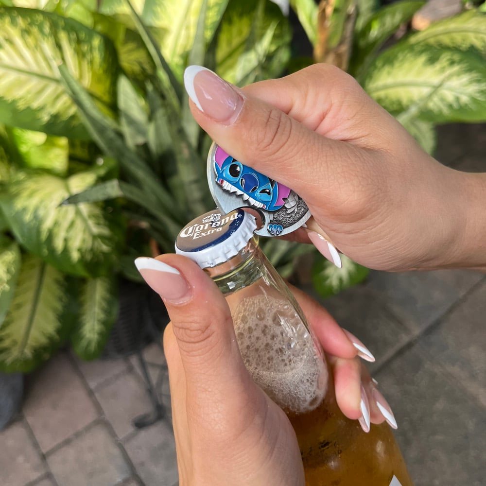 Stitch Bottle Opener Coin