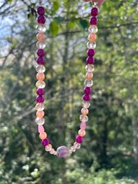 “bright and bubbly” choker necklace 