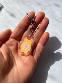 Image 3 of Honey Bear Acrylic Keychain