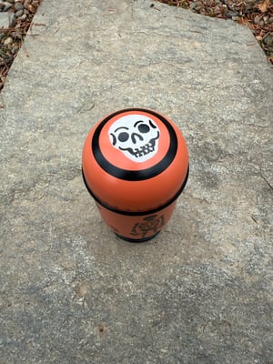 Image of Lidded Skeleton Vessel