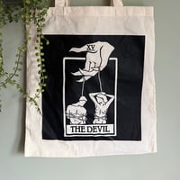 The Devil Tarot Tote Bag