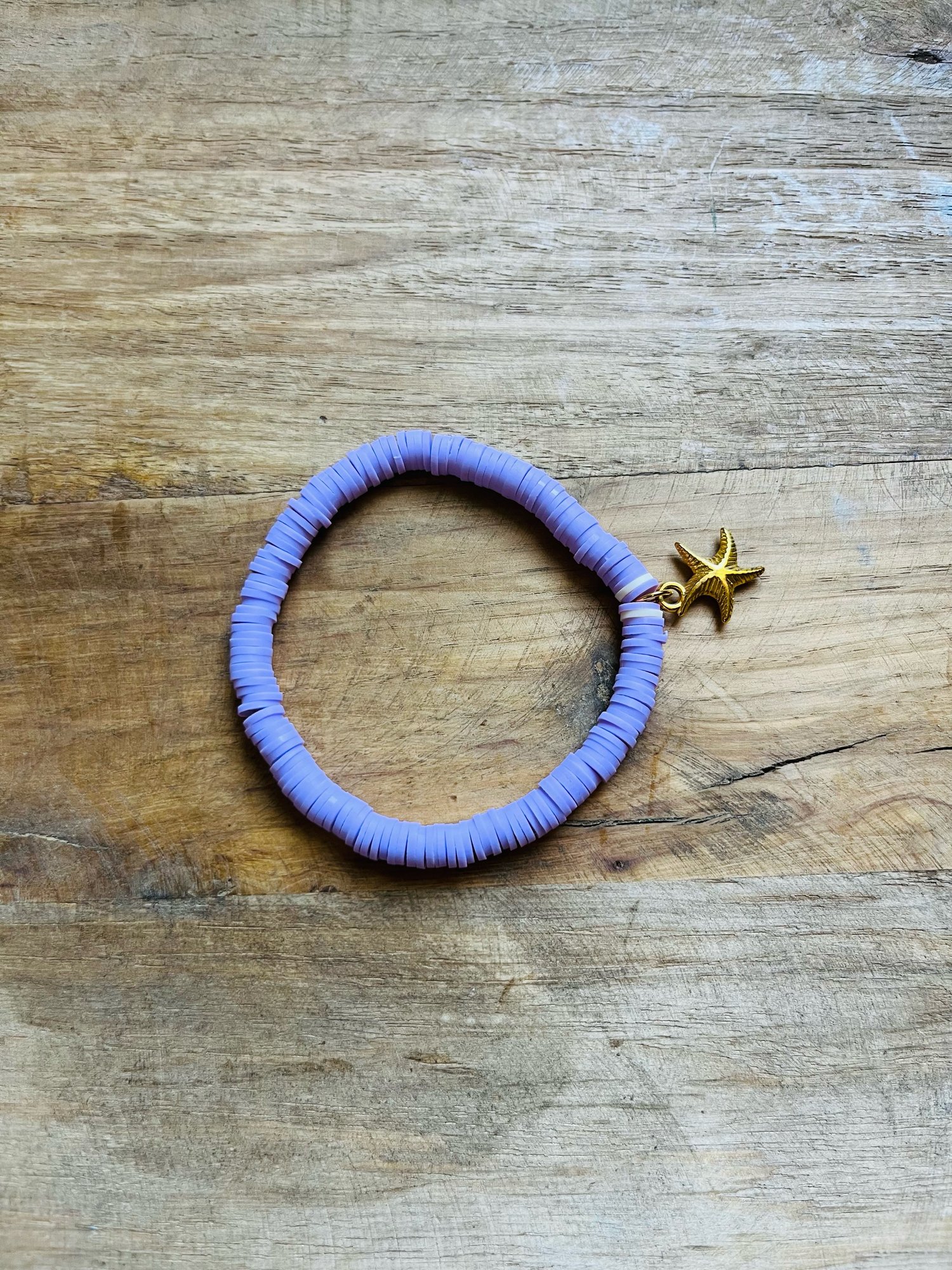 Image of Lavender Starfish Bracelet