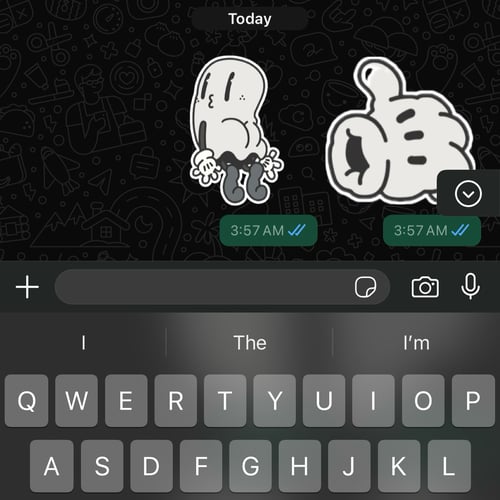 Image of INKTEN GHOST STICKERS