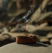 Image 1 of Handmade Jarrah Incense Holders