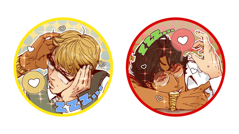 SLEEPY BOY STICKERS