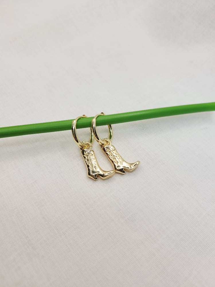 Image of Cowgirl Boot earrings 