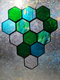 Image of Large Green Honeycomb 