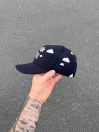 Image 4 of TRI TONE PARTLY CLOUDY NAVY HOUSTON ASTROS CUSTOM FITTED CAP