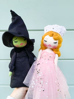 Image of Elphaba Inspired Small Art doll