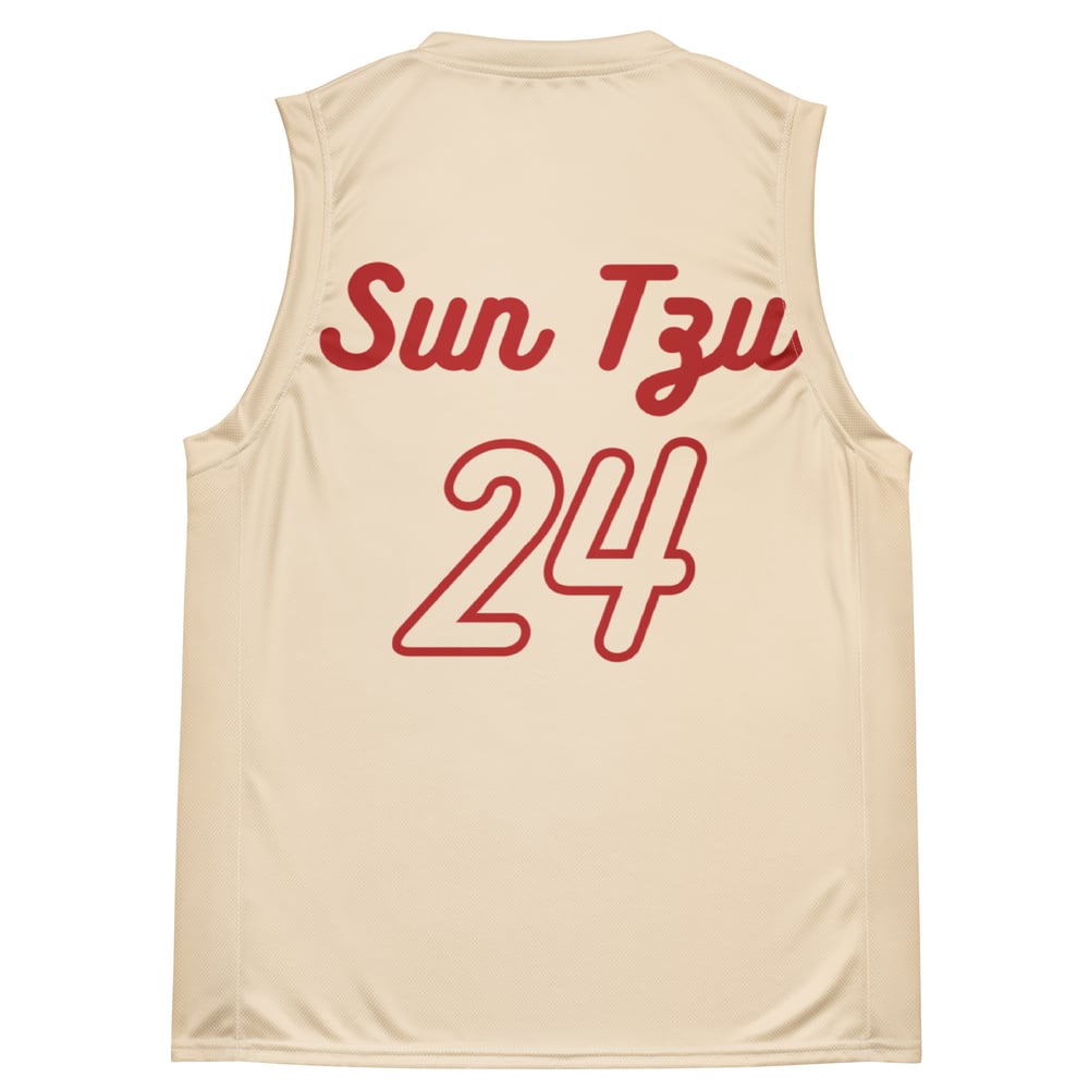 ZEN EXP - “Sun Tzu” Recycled unisex basketball jersey