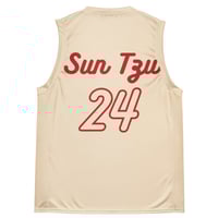 Image 2 of ZEN EXP - “Sun Tzu” Recycled unisex basketball jersey