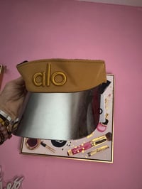 Brown visor 