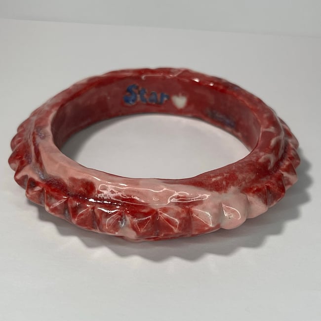 Studded Meat Bracelet C - 7.50 in Inner Circumference