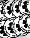 Emotional Support Vehicle Decal