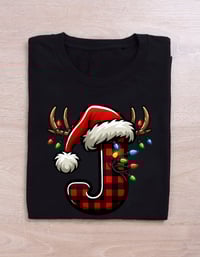 Image 10 of Christmas Alphabet Letters Shirt